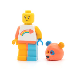 LEGO col356 - Bear Costume Guy, Series 19 (Minifigur ohne Stand und Zubehör)