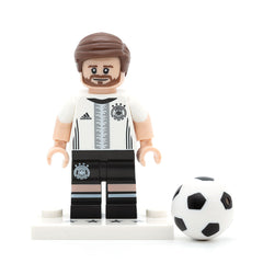 LEGO coldfb-6 - Shkodran Mustafi #2, Deutscher Fussball-Bund / DFB (Set mit Stand und Zubehör)