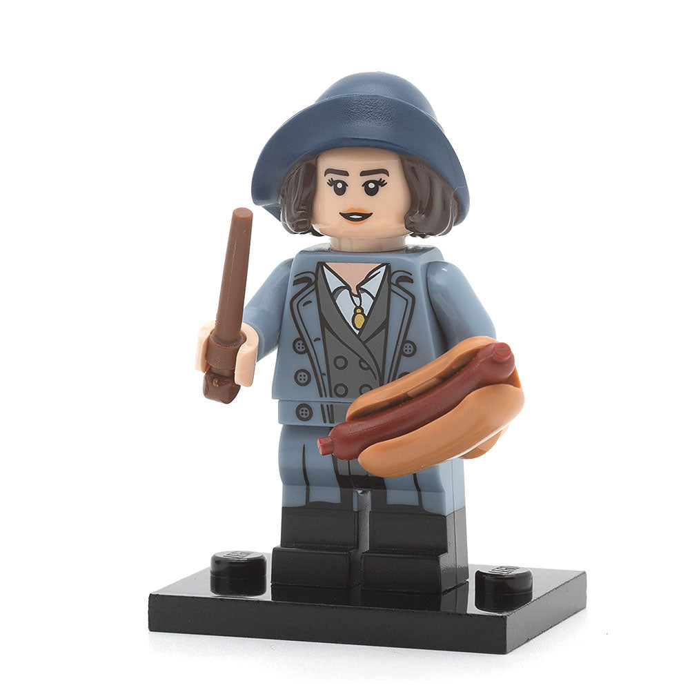 LEGO colhp-18 - Tina Goldstein, Harry Potter, Series 1 (Set mit Stand und Zubehör)