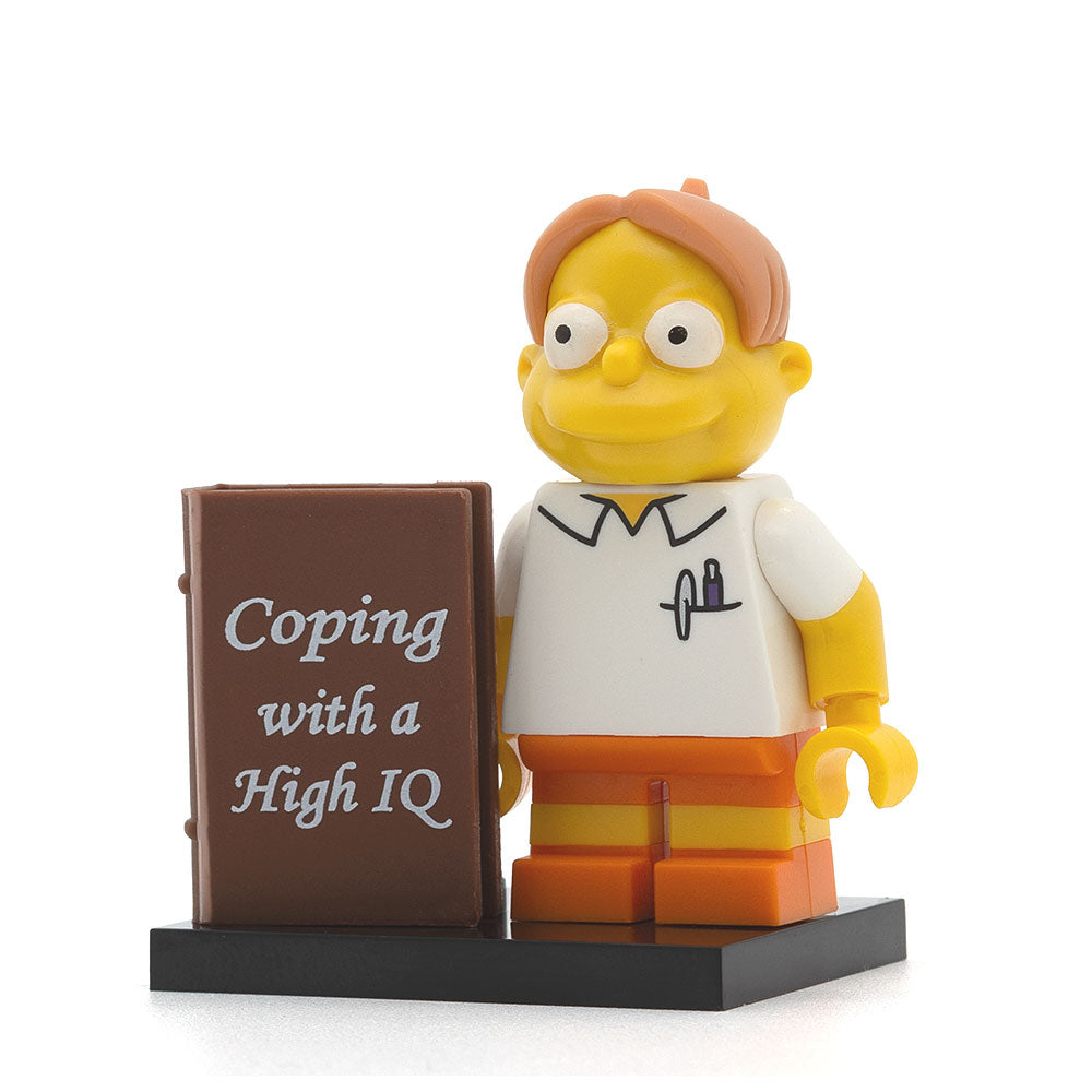 LEGO colsim2-8 - Martin Prince, The Simpsons, Series 2 (Set mit Stand und Zubehör)