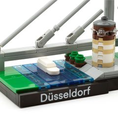 49002 | Düsseldorf | bricksights Set | mit lfd. Seriennummer