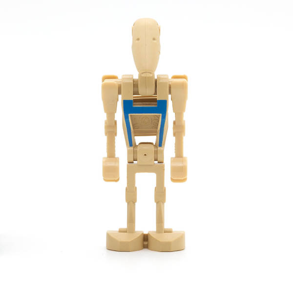 LEGO sw0065 - Battle Droid Pilot (Tan Torso with Blue Insignia)