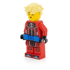 LEGO drm027 - Cooper (Red Racing Suit, Blue Utility Belt, Hair)