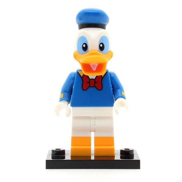 LEGO coldis-10 - Donald Duck, Disney, Series 1 (Set mit Stand und Zubehör)