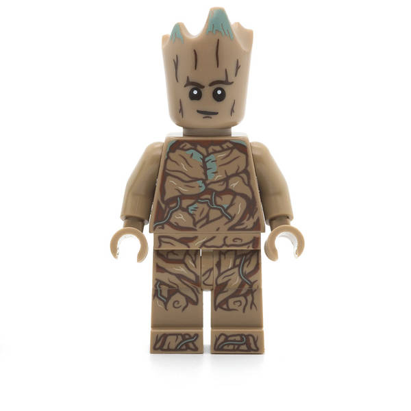 LEGO sh836 - Groot, Teen Groot (Dark Tan with Neck Bracket)