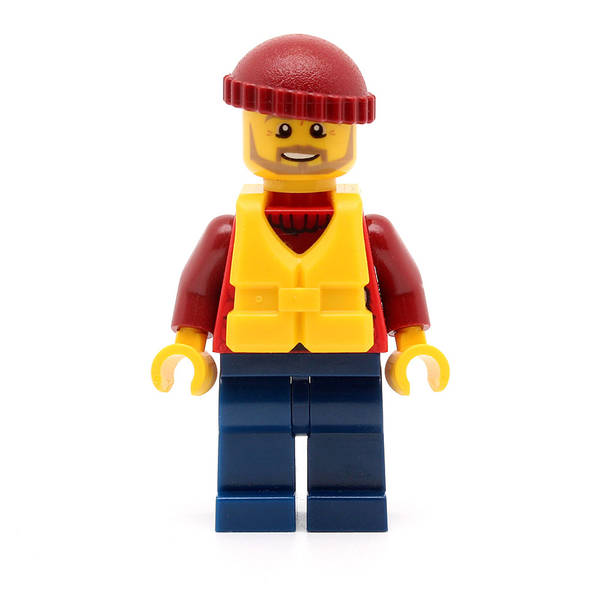 LEGO cty0817 - Coast Guard City (Lifeboat Passenger)