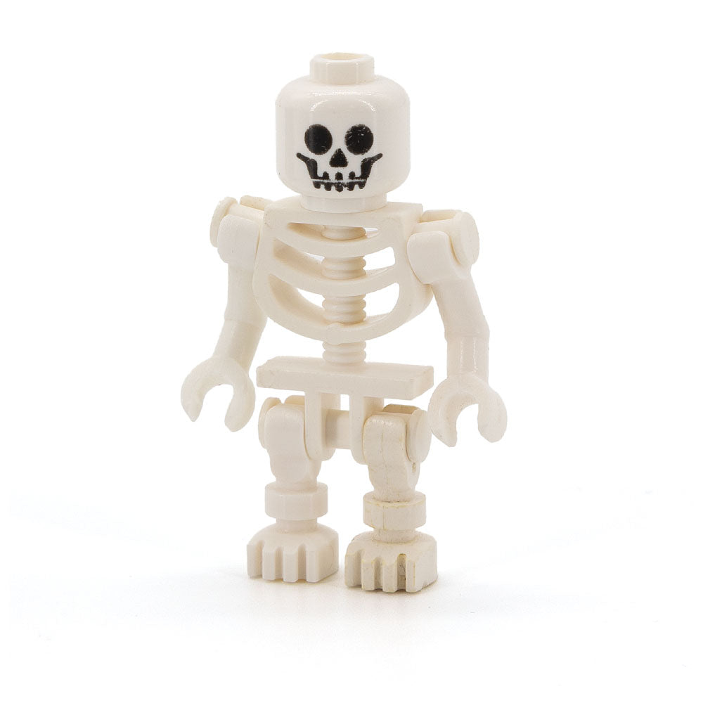 LEGO gen047 - Skeleton - Standard Skull, Bent Arms Vertical Grip