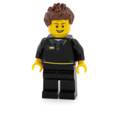 LEGO gen090 - LEGO Store Employee, Male, Black Shirt