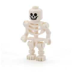 LEGO gen099 - Skeleton with Standard Skull, Bent Arms Horizontal Grip
