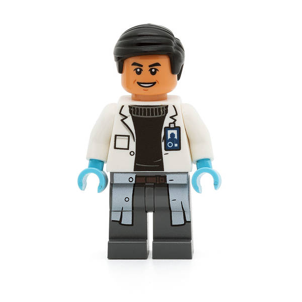 LEGO jw015 - Dr. Henry Wu (White Lab Coat)
