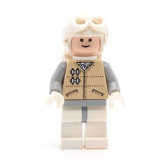 LEGO sw0167 - Hoth Rebel Light Nougat Head, White Visor Goggles