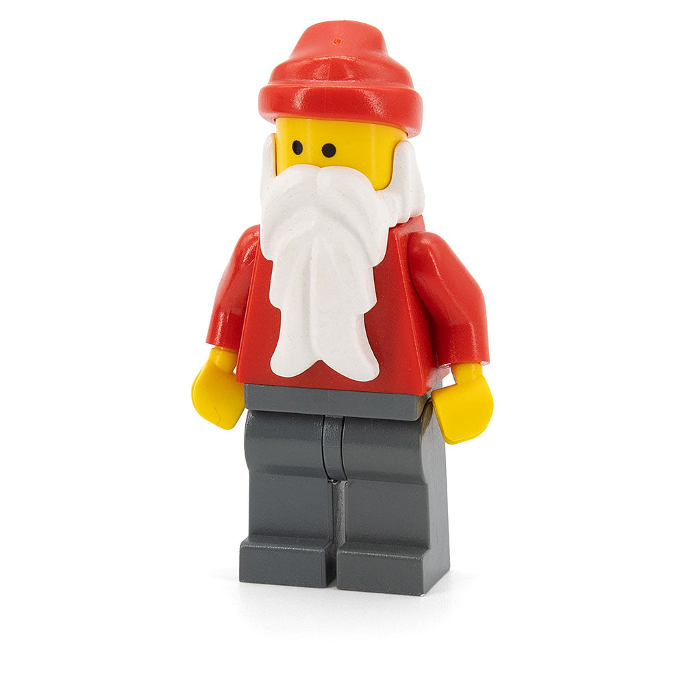 LEGO hol003 - Santa, Dark Bluish Gray Legs