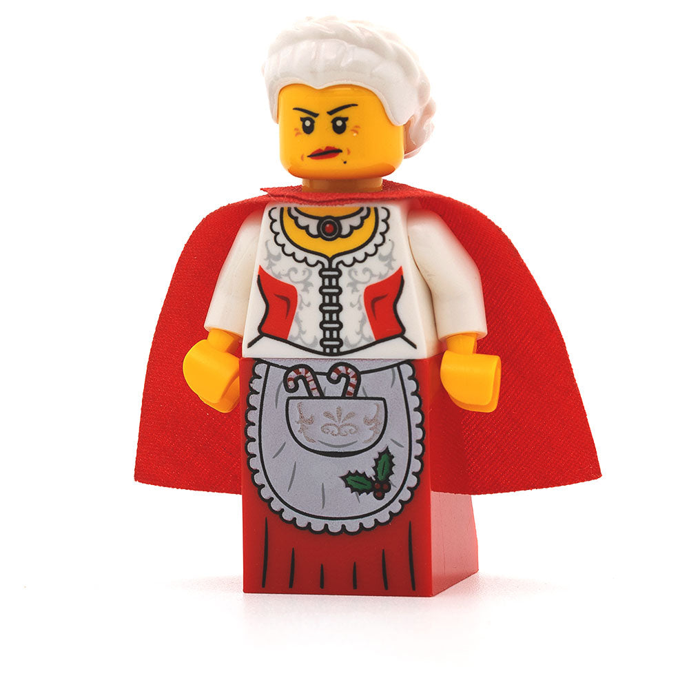 LEGO hol048 - Mrs. Claus (Red Skirt and Cape)