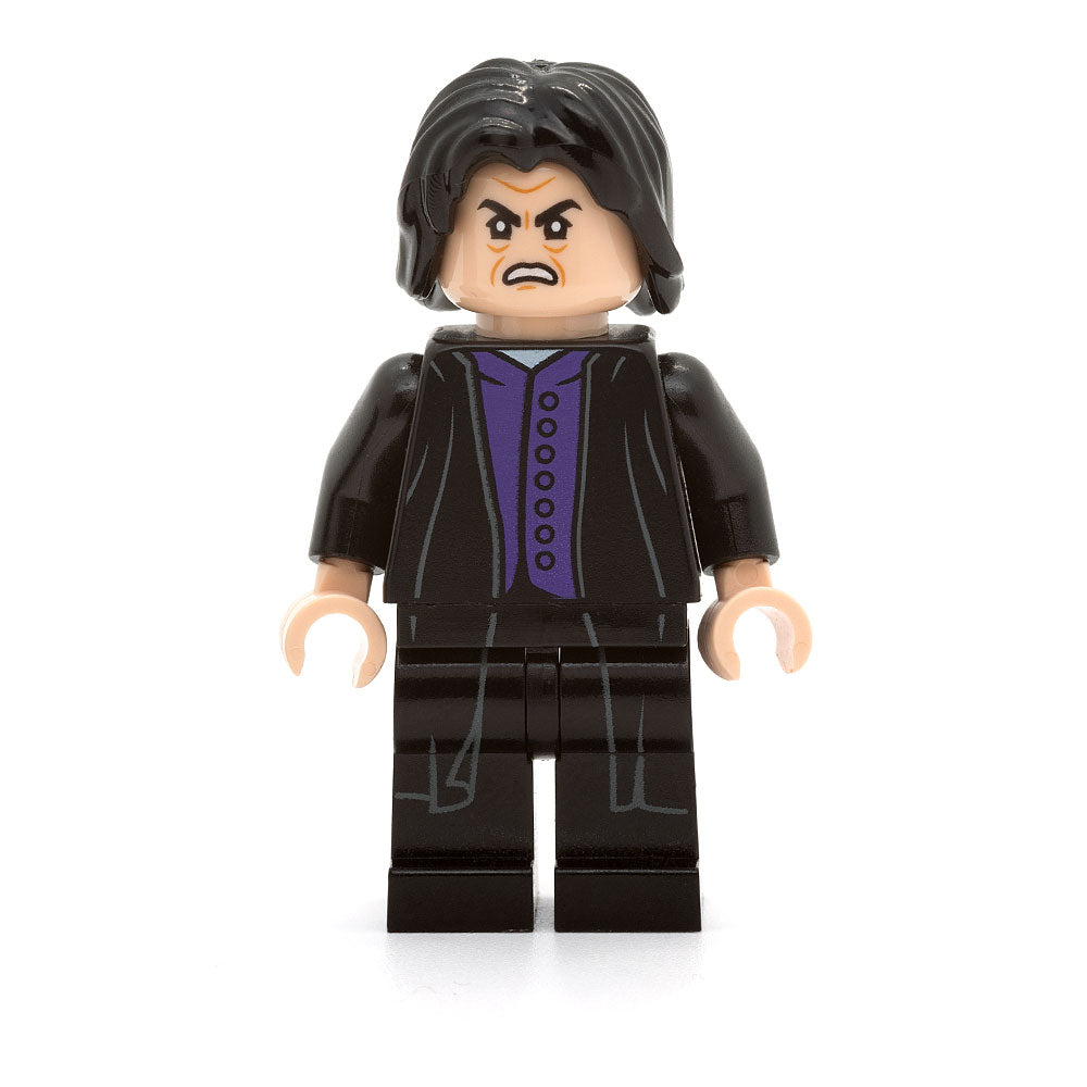 LEGO hp134b - Professor Severus Snape (Dark Purple Shirt, Black Robes, Printed Legs, No Shirt Tail)