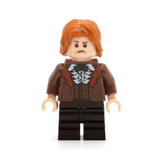 LEGO hp185 - Ron Weasley (Reddish Brown Suit, Shirt with Ruffle)