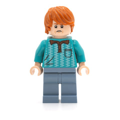LEGO hp231 - Ron Weasley (Dark Turquoise Polo Shirt)