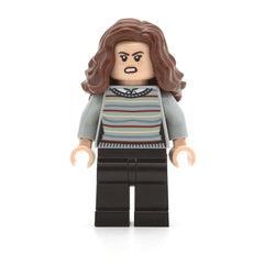 LEGO hp234 - Hermione Granger (Striped Sweater, Black Legs)