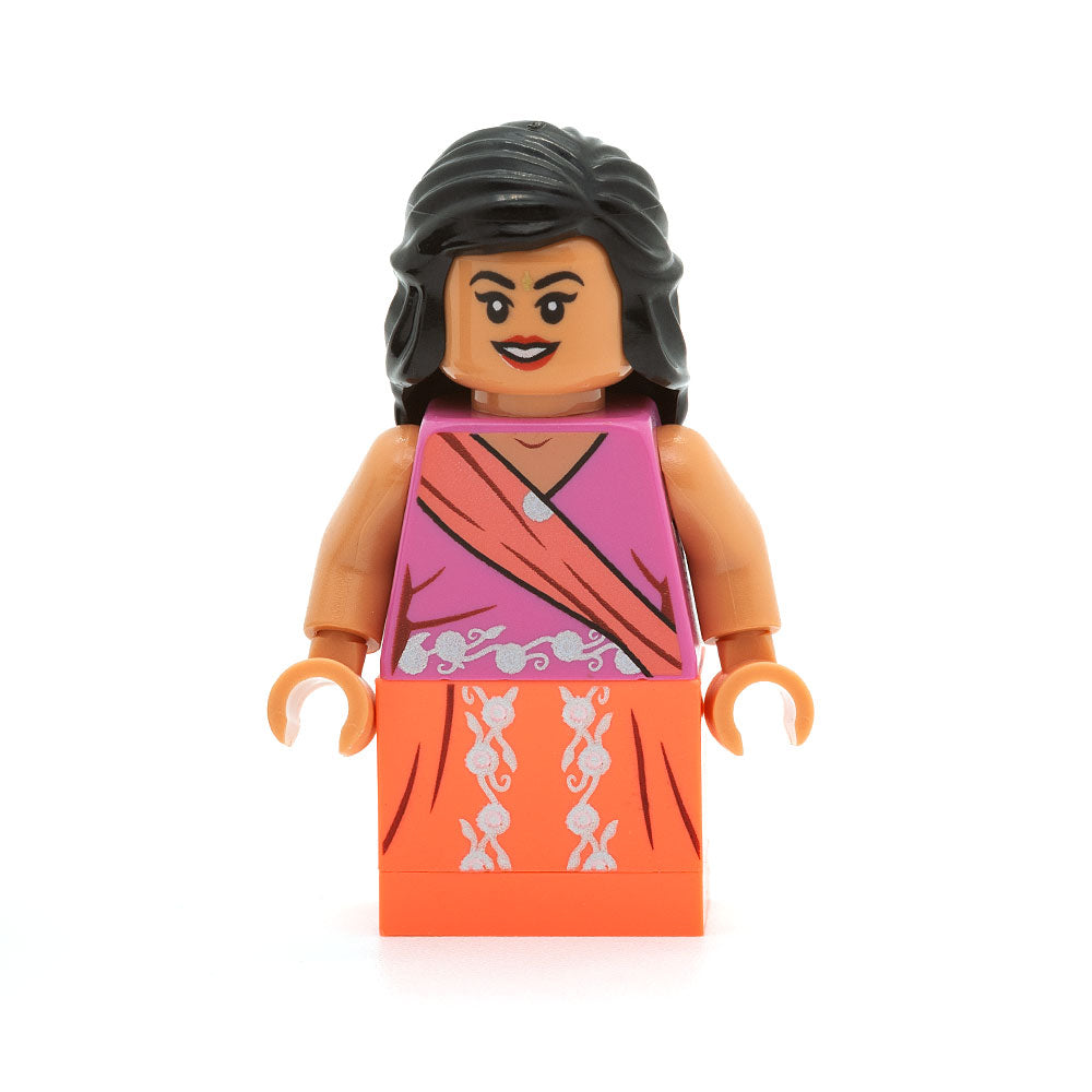 LEGO hp260 - Padma Patil (Dark Pink and Coral Sari)