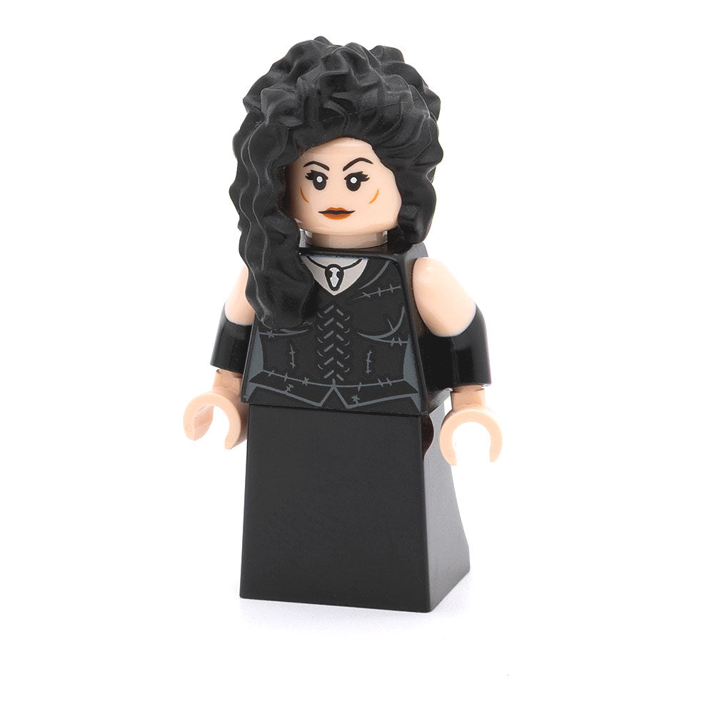 LEGO hp424 - Bellatrix Lestrange (Black Dress, Dual Molded Arms)