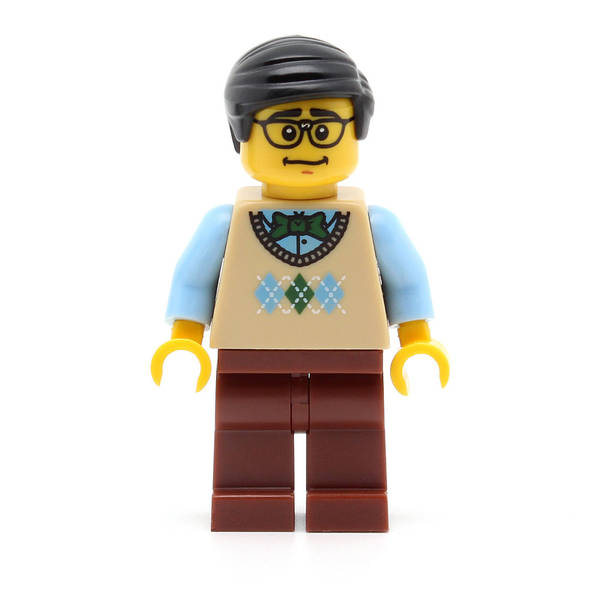 LEGO col108 - Computer Programmer, Series 7 (Minifigur ohne Stand und Zubehör)
