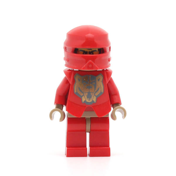 LEGO cas267 - Knights Kingdom II (Santis with Gold Pattern Armor, Dark Tan Hands)
