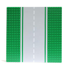 LEGO Straßenplatte 30279pb02 - Gerade