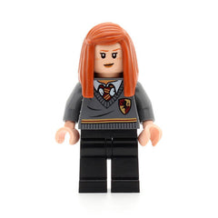 LEGO hp114 - Ginny Weasley (Gryffindor Stripe and Shield Torso, Black Legs)