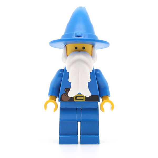 LEGO cas249 - Dragon Knights (Majisto Wizard, Black Plastic Cape)