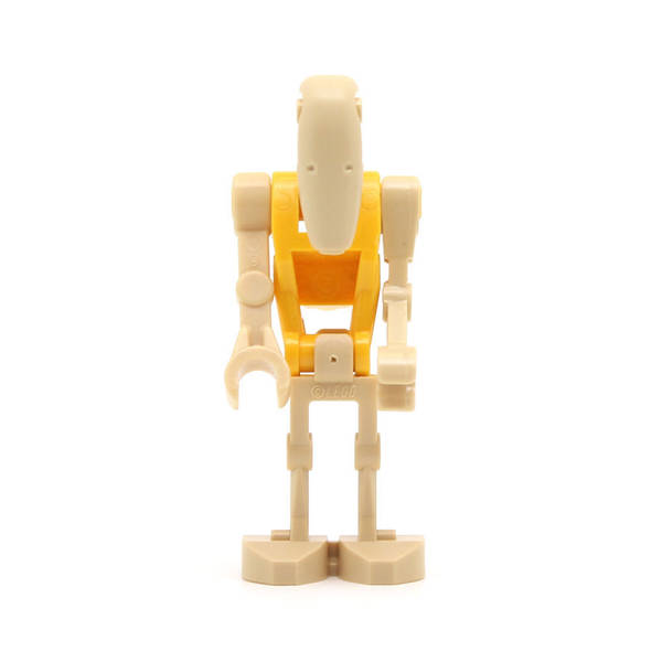 LEGO sw0184 - Battle Droid Commander, with Straight Arm and Yellow Torso