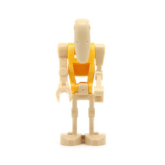 LEGO sw0184 - Battle Droid Commander, with Straight Arm and Yellow Torso