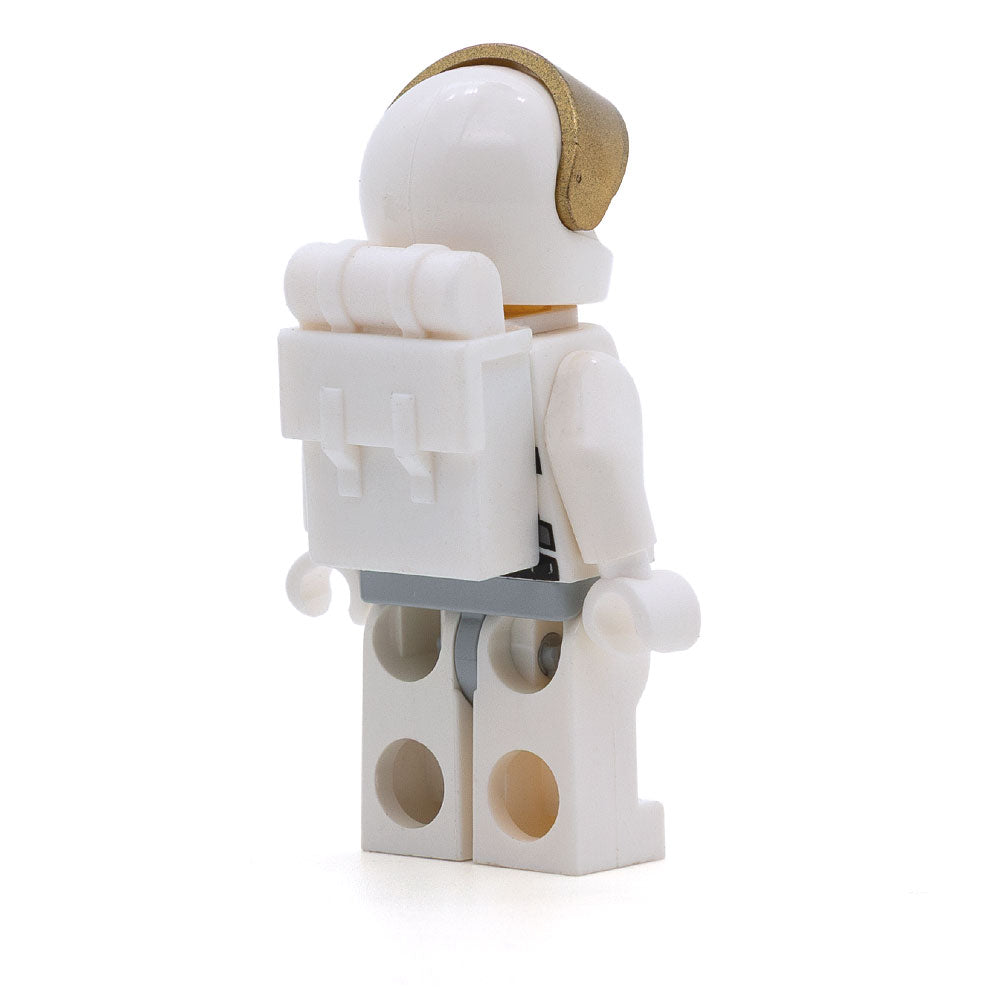 LEGO mm014 - Mars Mission Astronaut with Helmet and Cheek Lines and Backpack