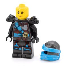 LEGO njo0279 - Nya (The Hands of Time, Black Armor, Dual Sided Head)