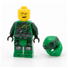 LEGO njo0597 - Lloyd - Hunted Robe, Green Wrap Type 4