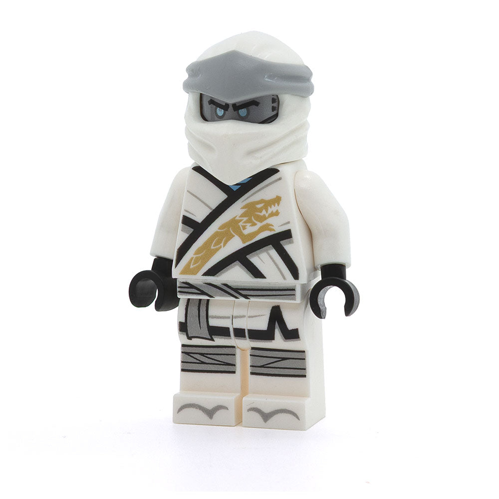 LEGO njo0713 - Zane (Legacy, Flat Silver Head)