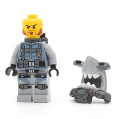 LEGO njo0366 - Hammer Head (Dark Red Beard, Small Knee Plates)