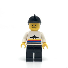 LEGO air001 - Airport (Classic, Black Legs, Black Fire Helmet)