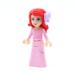 LEGO dp004 - Ariel (Bright Pink Dress with White Stars, Bow)