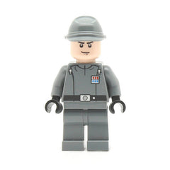 LEGO sw0376 - Imperial Officer (Captain / Commandant / Commander) - (Two Code Cylinders, Cavalry Kepi)
