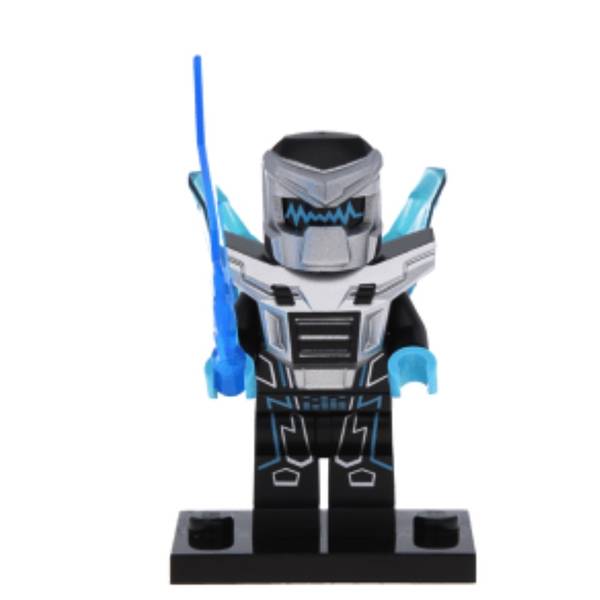 NEW - LEGO col15-11 - Laser Mech, Series 15 (Set mit Stand und Zubehör)