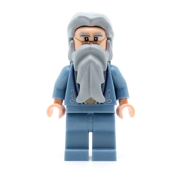 LEGO hp099 - Albus Dumbledore (Sand Blue Outfit with Silver Embroidery)