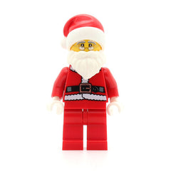 LEGO hol239 - Santa (Red Legs, Fur Lined Jacket, White Eyebrows, Glasses)