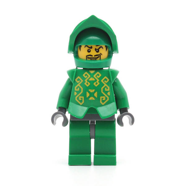 LEGO cas261 - Knights Kingdom II (Rascus with Armor, Plain Torso)
