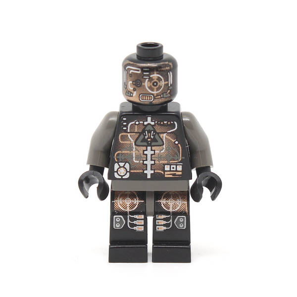 LEGO sp032 - Insectoids - Droid Silver (missing helmet)