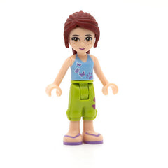 LEGO frnd167 - Friends Mia (Lime Cropped Trousers, Medium Blue Top with 3 Butterflies)