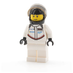 LEGO sc058 - Porsche 911 RSR Driver (Black Helmet)