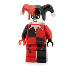 LEGO sh0024 - Harley Quinn (Black and Red Hands)