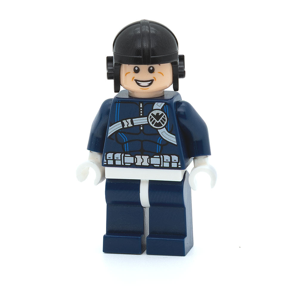 LEGO sh0188 - SHIELD Agent (White Hips and Hands)