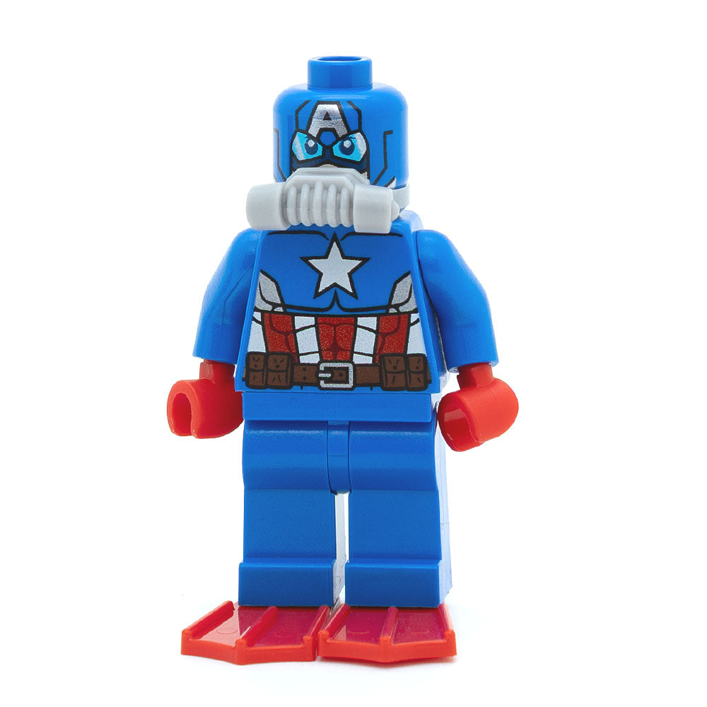 LEGO sh0214 - Scuba Captain America