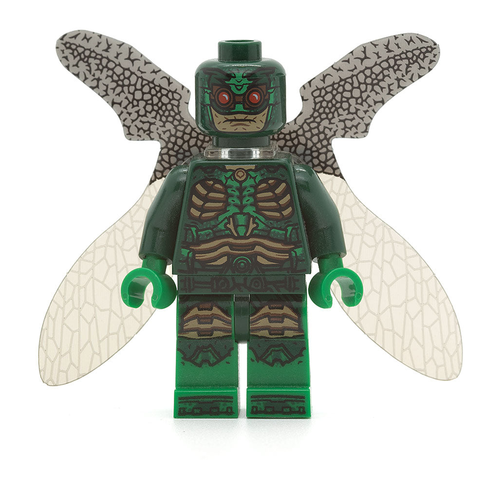 LEGO sh0433 - Parademon (Dark Green, Collapsed Wings)