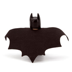 LEGO sh0648 - Batman - Black Suit with Yellow Belt and Crest (Type 2 Cowl, Outstretched Cape)